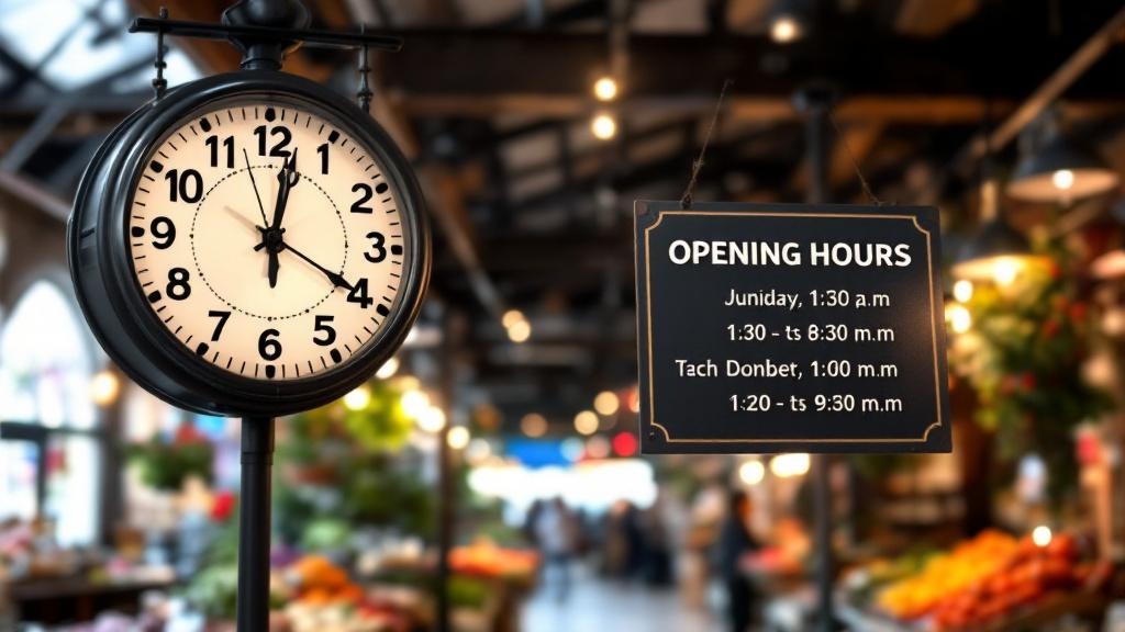 Openingstijden Utrechtse Bazaar